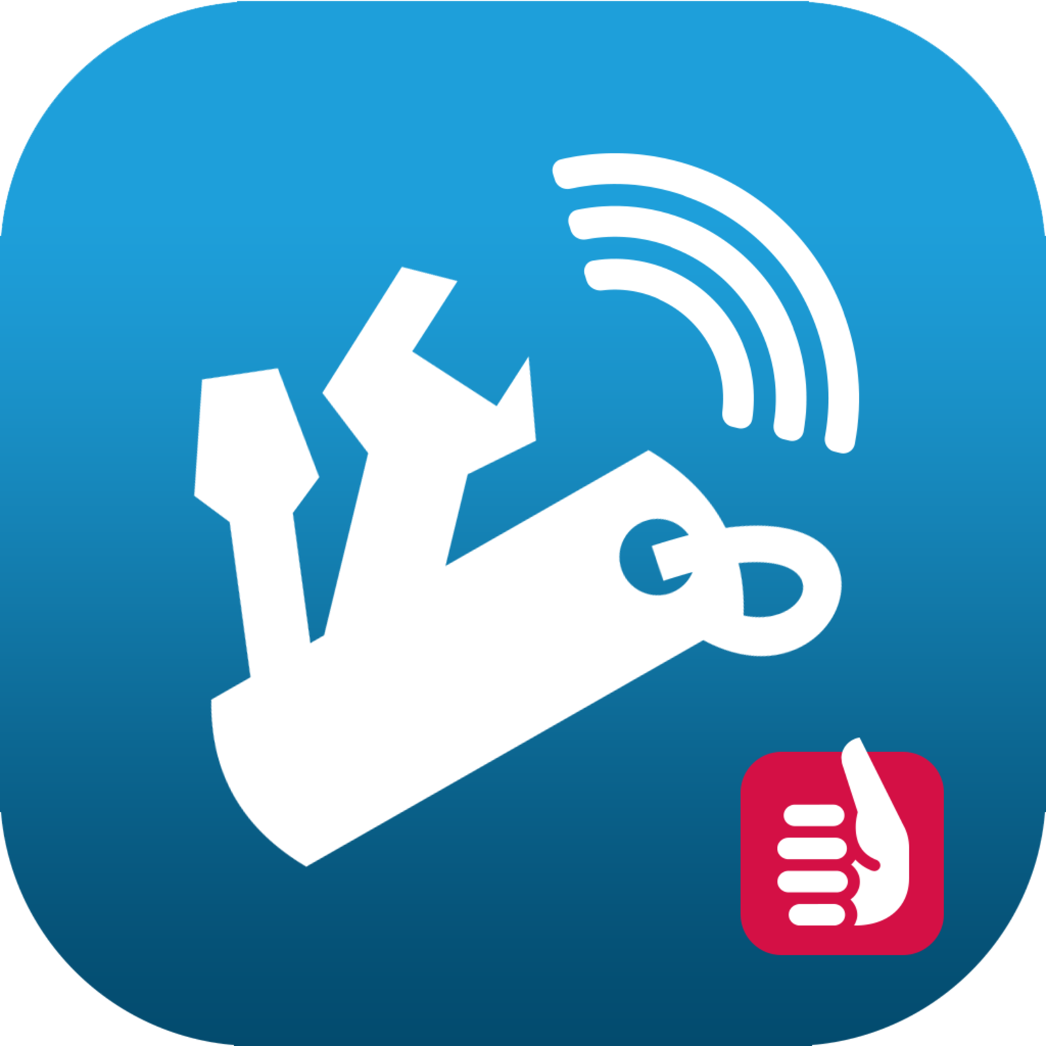 Handwerkersuche Icon für App 2017