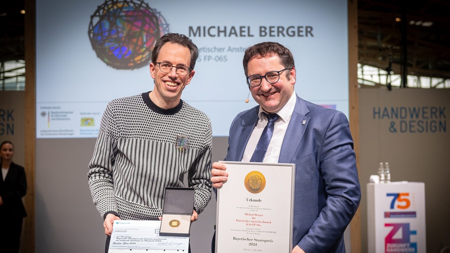 Michael Berger (li.) und Tobias Gotthardt (re.) 